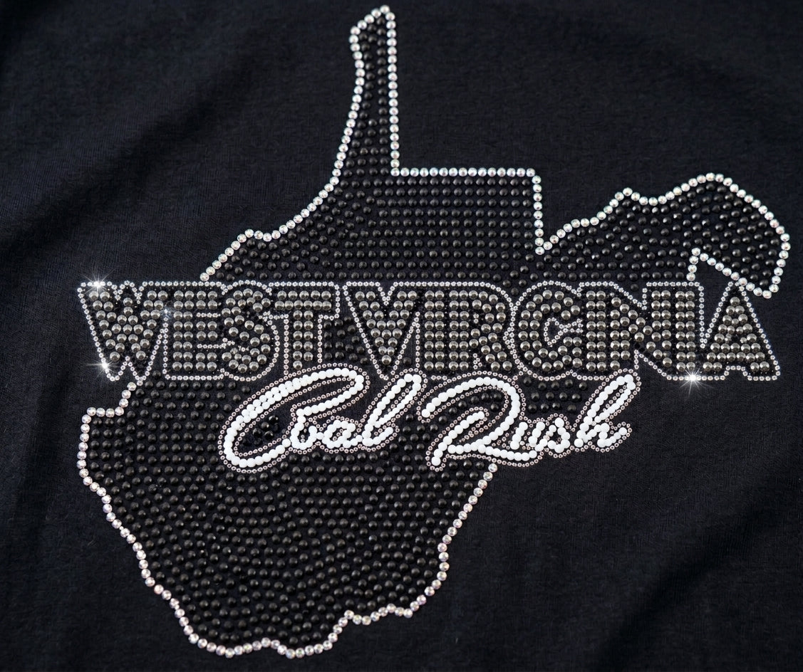 Rhinestone Bella Canvas Hooded Sweatshirt