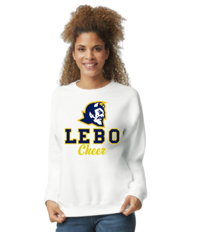 Lebo Cheer Crewneck Sweatshirt
