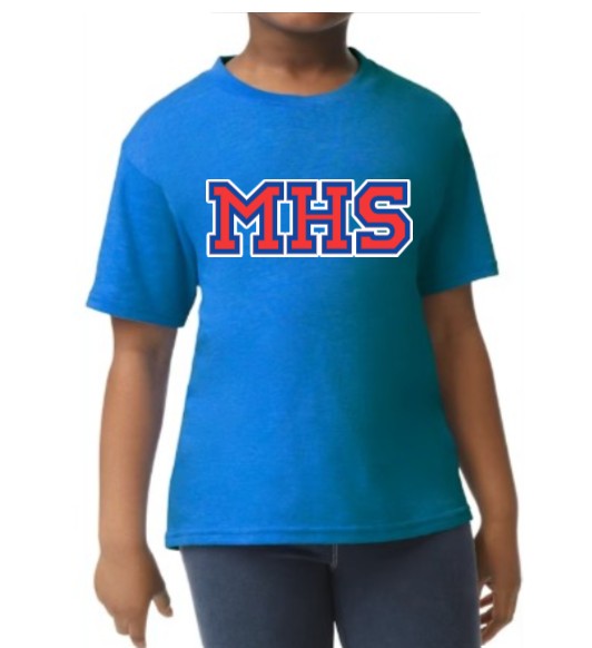 Youth Matte Royal Blue Tee