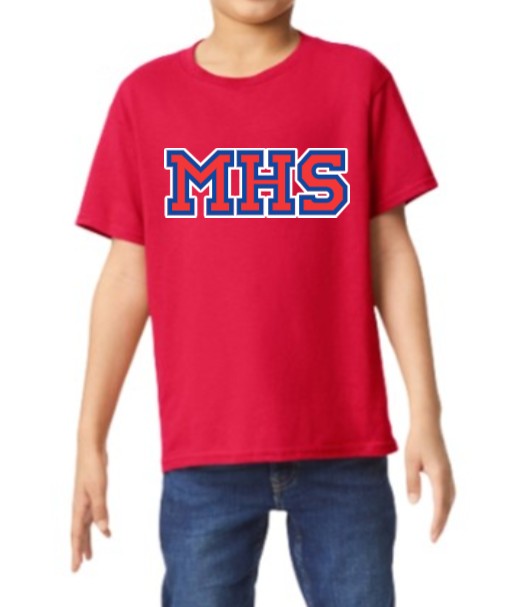 Youth Matte Red Tee