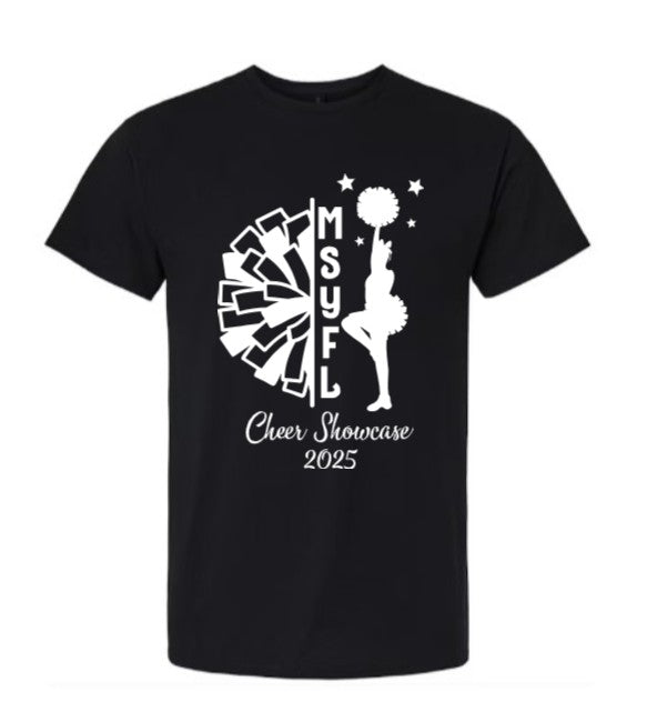Youth MSYFL Cheer Showcase T-shirt