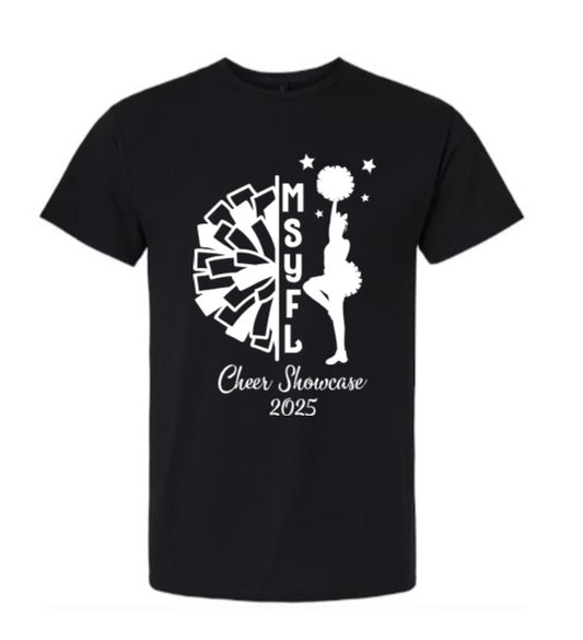 Youth MSYFL Cheer Showcase T-shirt