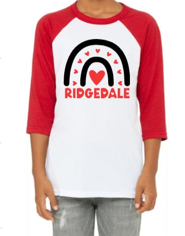 Adult Rainbow Raglan