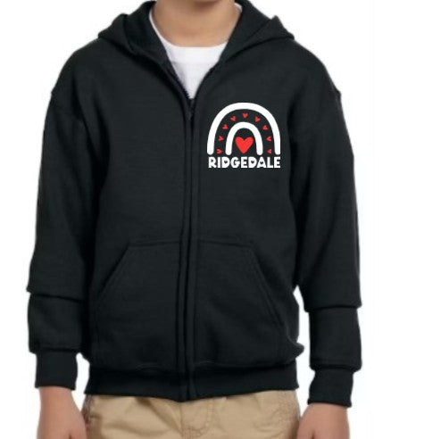 Youth Ridgedale Rainbow Full Zip Hoodie