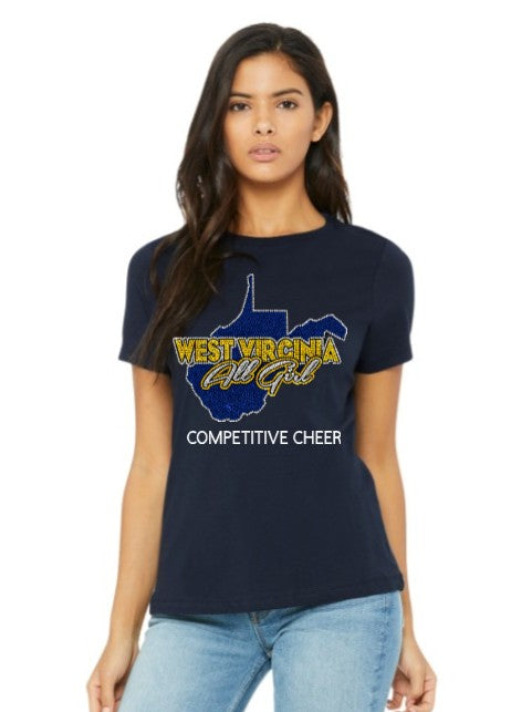 Rhinestone Ladies Tee