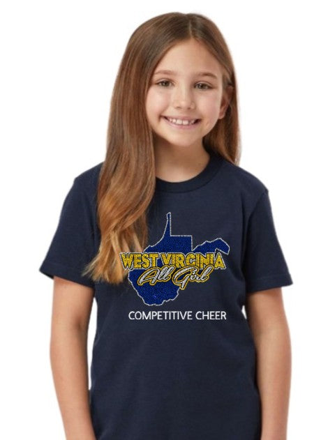 Rhinestone Youth Tee