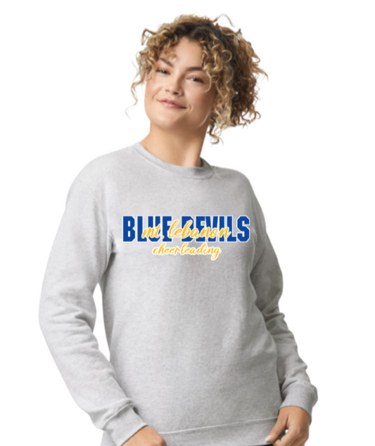 Mt. Lebanon Cheerleading Crewneck Sweatshirt