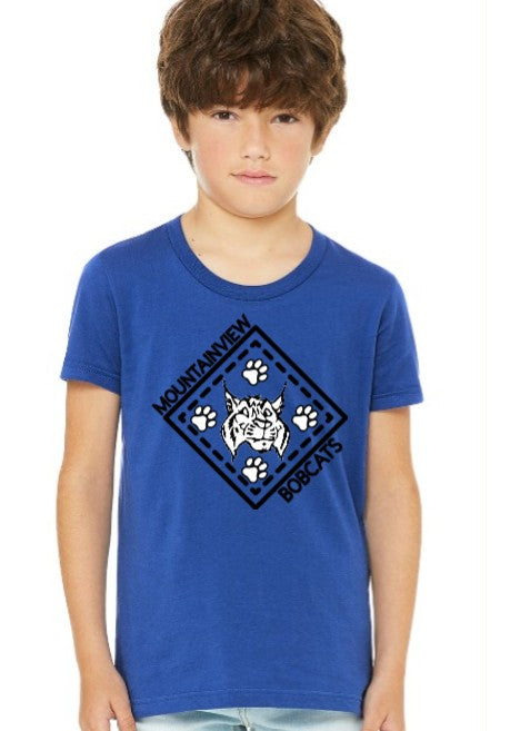 YOUTH Bobcats Soft-feel T-shirt