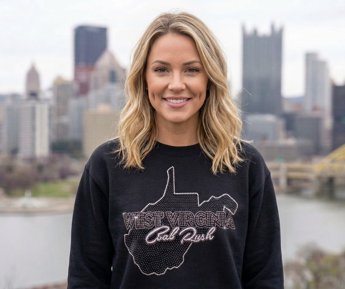 Rhinestone Bella Canvas Crewneck Sweatshirt
