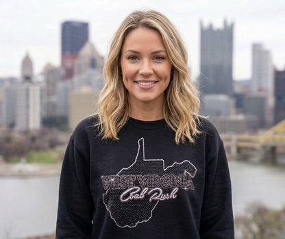 Rhinestone Bella Canvas Crewneck Sweatshirt