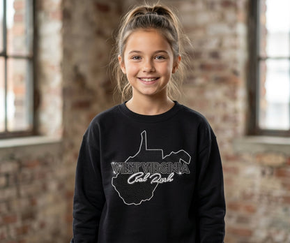 Rhinestone Gildan Crewneck Sweatshirt