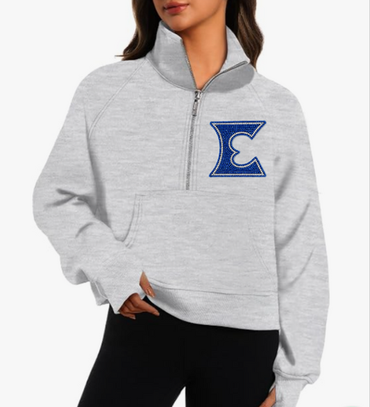 YOUTH Half Zip Fleece Sweatshirt