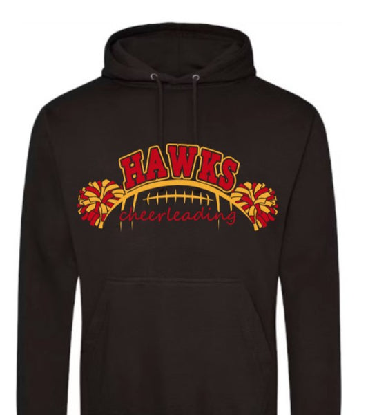 Adult Hawks Cheerleading Hoodie