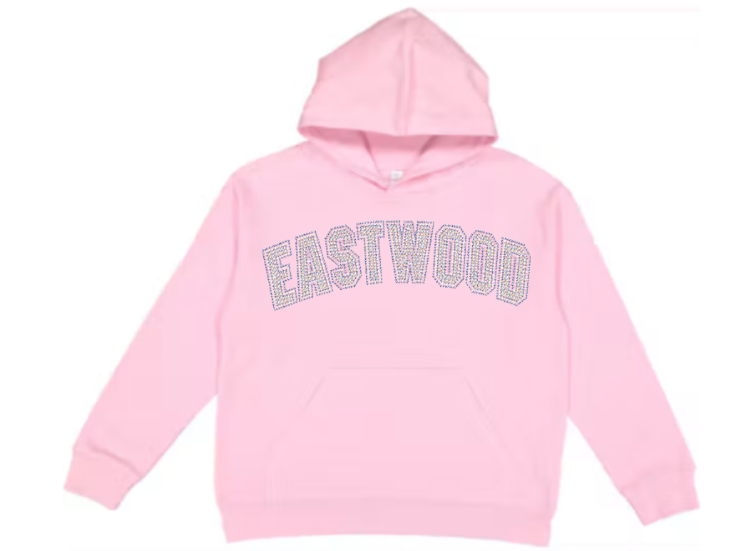 YOUTH Rhinestone Eastwood Soft Feel Hoodie