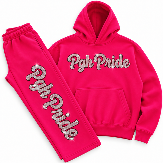 ADULT Red Fleece Set