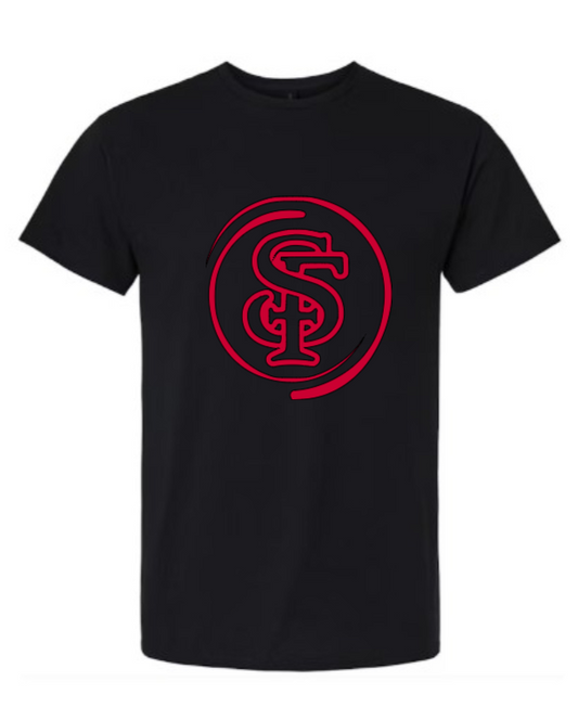 ADULT Matte Black T-Shirt