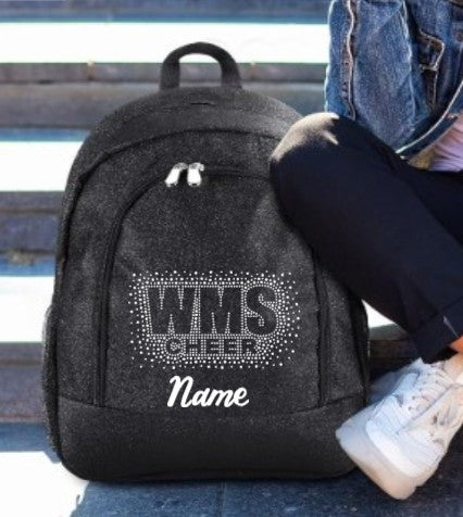 Westwood Middle Glitter Cheer Backpack